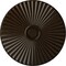 Ekena Millwork Shakuras Ceiling Medallion (For Canopies up to 5 1/2"), Hand-Painted Bronze, 29 1/2"OD x 2"P CM30SHBZS - alternate 1